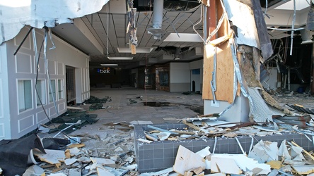 Staunton Mall demolition progress, August 2022 [31]