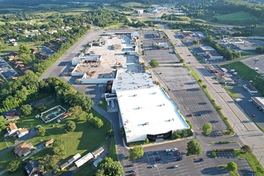 Staunton Mall demolition progress, August 2022 [02]