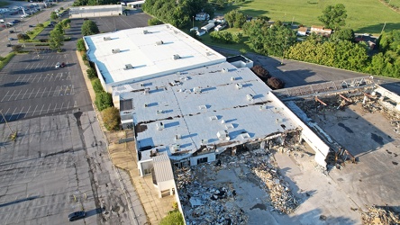 Staunton Mall demolition progress, August 2022 [11]