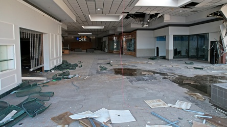 Staunton Mall demolition progress, August 2022 [30]