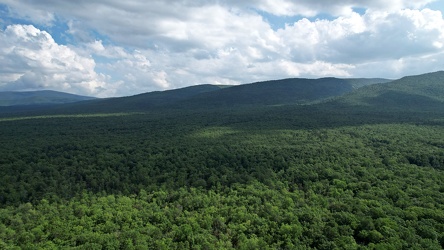 George Washington National Forest from above