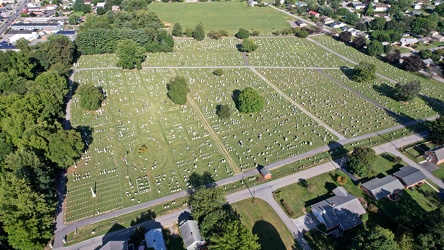 Aerial view of Edge Hill Cemetery [01]