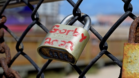 Love locks in Ocean City [03]