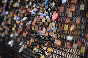 Love locks in Ocean City [12]