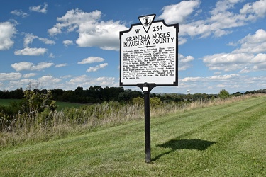 Grandma Moses historical marker