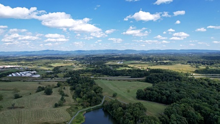 Verona, Virginia over Mill Place Commerce Park [01]