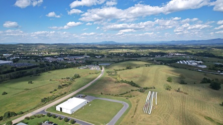 Verona, Virginia over Mill Place Commerce Park [02]