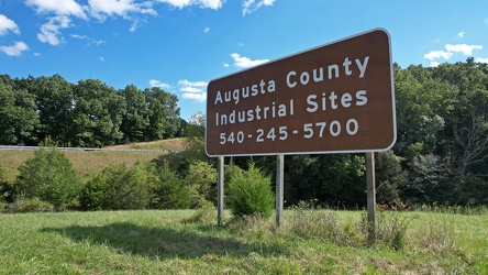 Augusta County Industrial Sites sign [02]