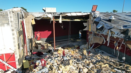 Staunton Mall demolition progress, September 2022 [09]