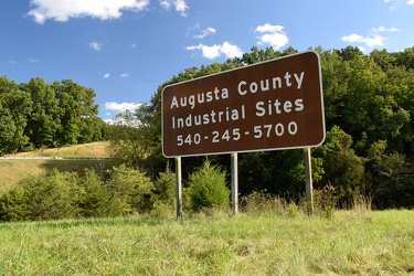 Augusta County Industrial Sites sign [05]