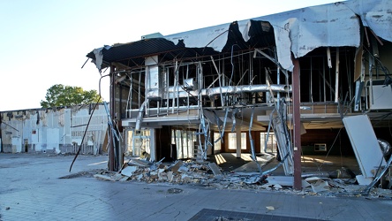 Staunton Mall demolition progress, September 2022 [14]