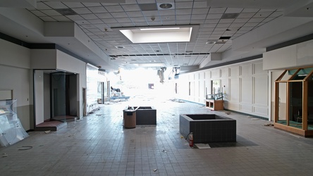 Staunton Mall demolition progress, September 2022 [22]