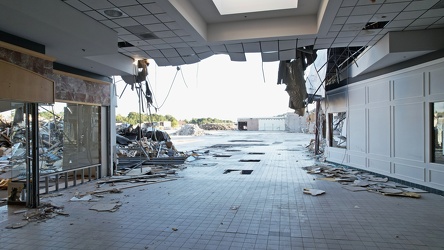 Staunton Mall demolition progress, September 2022 [24]