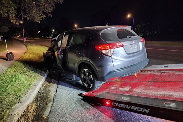 Car accident at Montgomery Village Avenue at Christopher Avenue, October 9, 2022 [09]