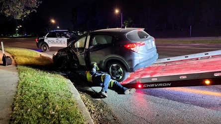 Car accident at Montgomery Village Avenue at Christopher Avenue, October 9, 2022 [08]