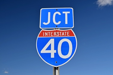 Signage for Interstate 40 on Genesis Road [03]