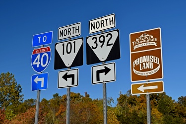 Signs at intersection of TN 1/US 70 and TN 101/TN 392 [03]