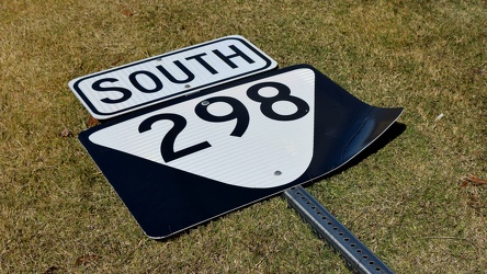 Sign for Tennessee State Route 298