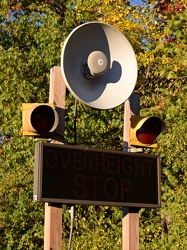 Overheight warning bell on US 321