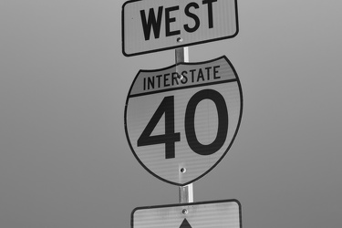 Signage for I-40 on US 321 [04]