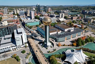 Aerial view of the Sunsphere [01]