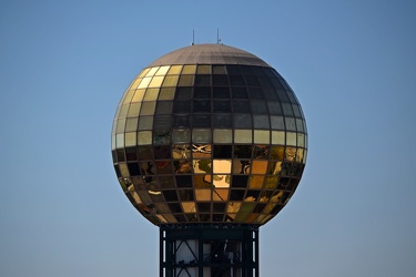 Sunsphere from the Langley Garage