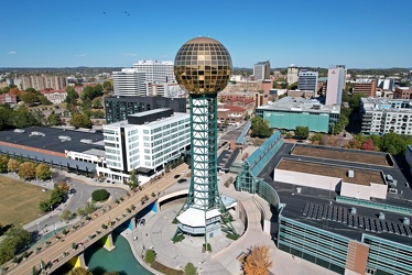 Aerial view of the Sunsphere [03]