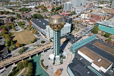 Aerial view of the Sunsphere [05]