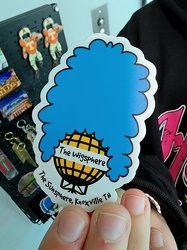 Wigsphere sticker