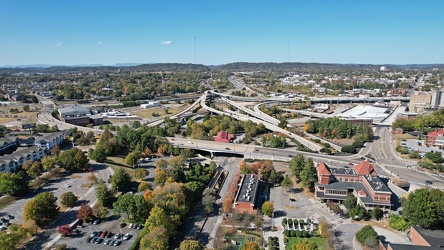 Aerial view of downtown Knoxville [02]