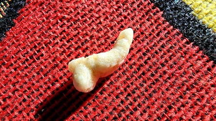 Oddly-shaped cereal bit