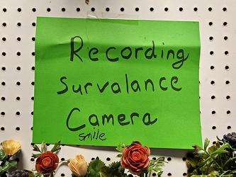 "Recording Survalance Camera"