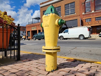 Fire hydrant along State Street