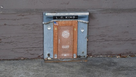 Mouse-sized door at L.C. King