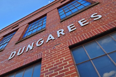 "Dungarees" sign on L.C. King