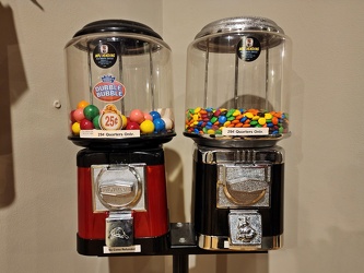 Gum and candy vending machines