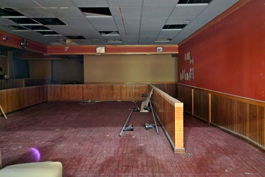 Interior of former Applebee's at Tanglewood Mall