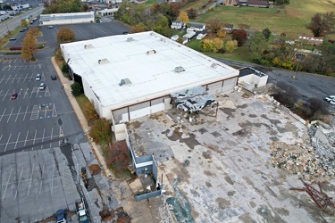 Staunton Mall demolition progress, October 2022 [08]