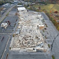 Staunton Mall demolition progress, October 26, 2022