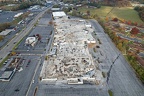 Staunton Mall demolition progress, October 26, 2022