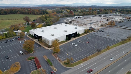 Staunton Mall demolition progress, October 2022 [15]