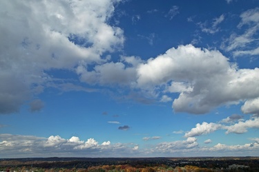 Sky over Montgomery Village Avenue