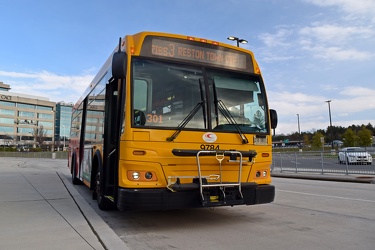 Fairfax Connector 9781 at Reston Town Center station [01]