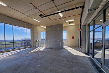 Vestibule at Ashburn station parking garage