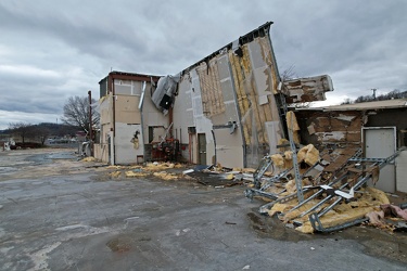 Staunton Mall demolition progress, December 2022 [23]