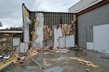 Staunton Mall demolition progress, December 2022 [24]