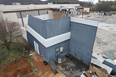 Staunton Mall demolition progress, December 2022 [25]