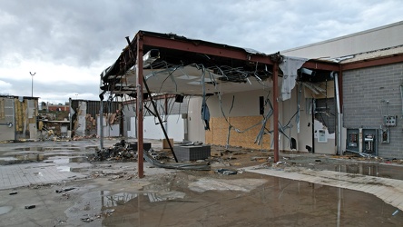 Staunton Mall demolition progress, December 2022 [28]