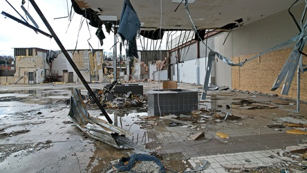 Staunton Mall demolition progress, December 2022 [31]