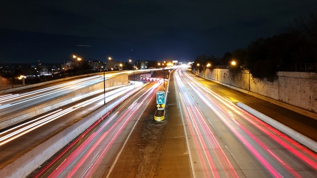 Interstate 95 from South Street Pedestrian Walkway [03]